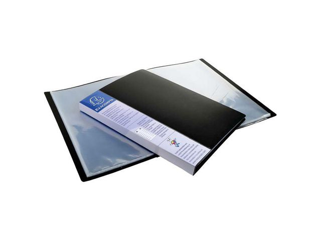 Demobok EXACOMPTA 80 fickor svart