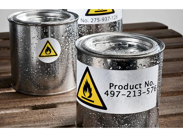 Etikett AVERY Slitstark 210x297mm 20/fp