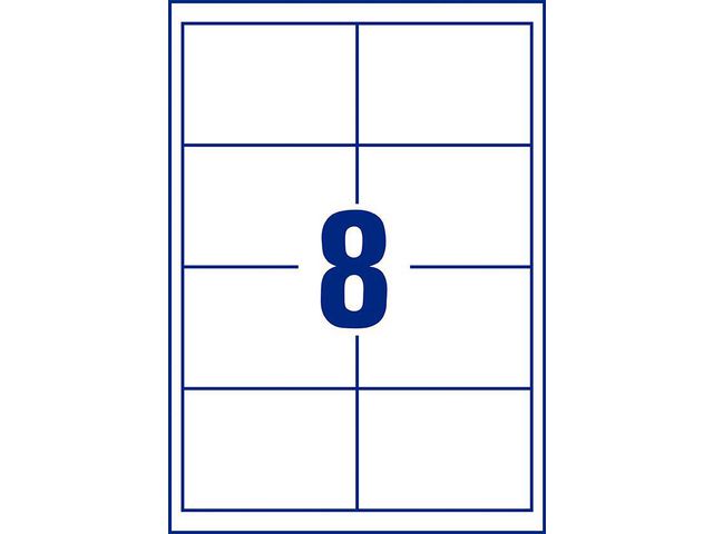 Etikett AVERY 97x67,7mm 800/fp