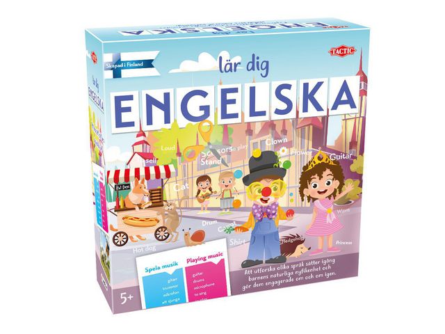 Spel Lär dig engelska 7+