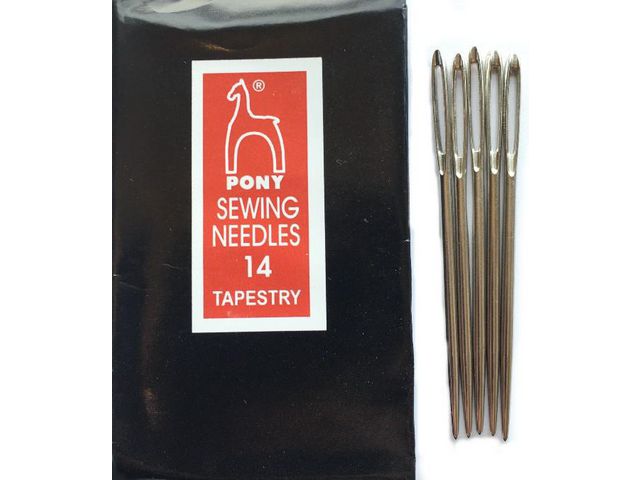 Tapisserinål nr 14 utan udd 25/fp