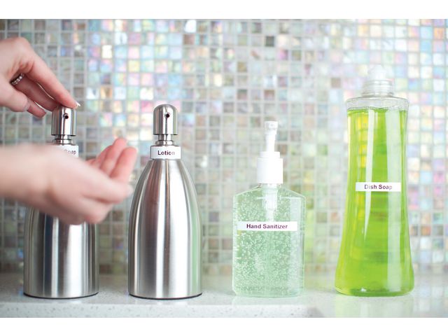 Tape LetraTAG plast 12mm svart på vit