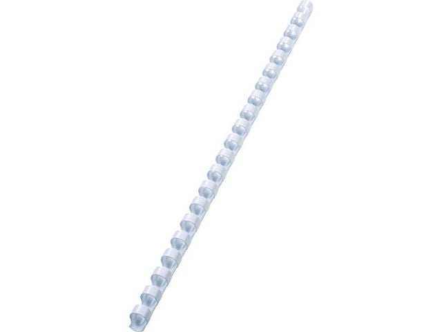 Plastspiral GBC 25mm vit 50/fp