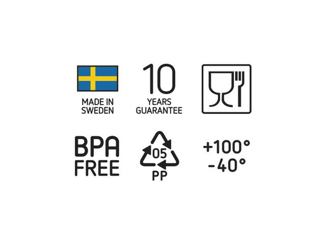 Förvaringsbox med lock 3,5L