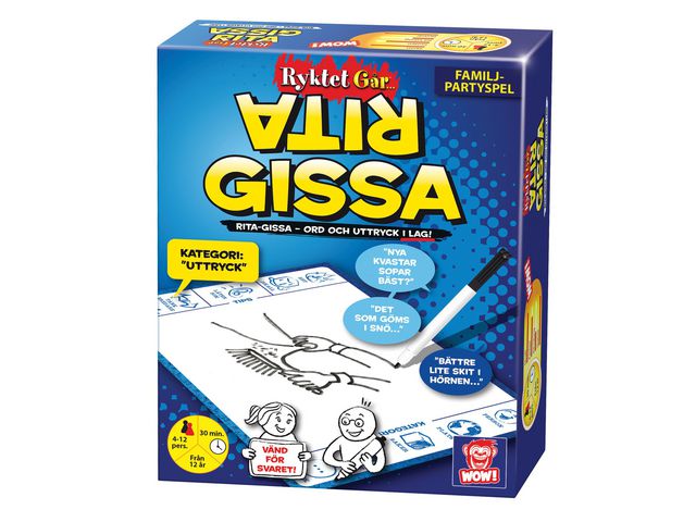 Spel Ryktet Går Rita Gissa