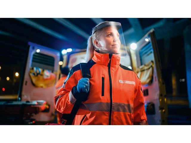 Skyddsvisir DURABLE med skum flergångs