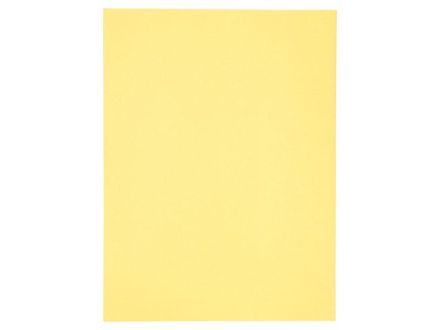 Mapp LYRECO A4 1-klaff 250g gul 100/fp