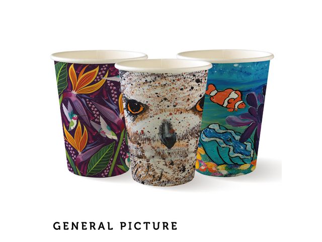 Pappersbägare DUNI 35cl 50/fp