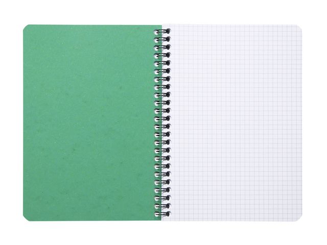 Anteckningsblock FOREVER A5 grön rutat