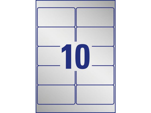 Etikett AVERY H-duty lab 96x508 200/FP