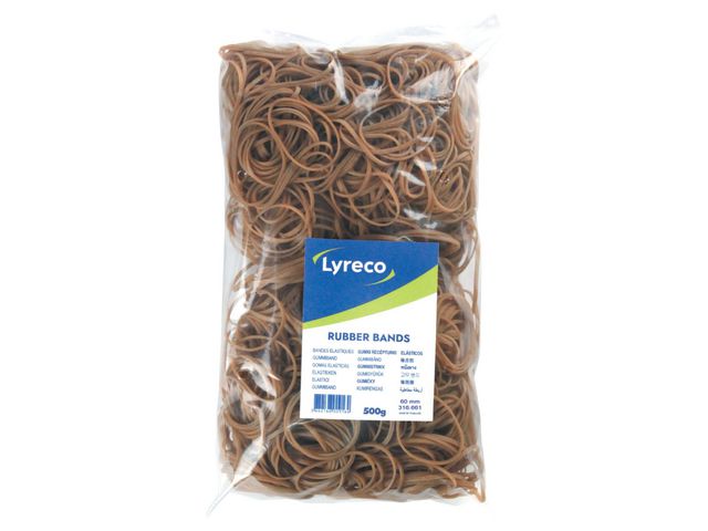 Gummiband LYRECO 60x2mm 500g