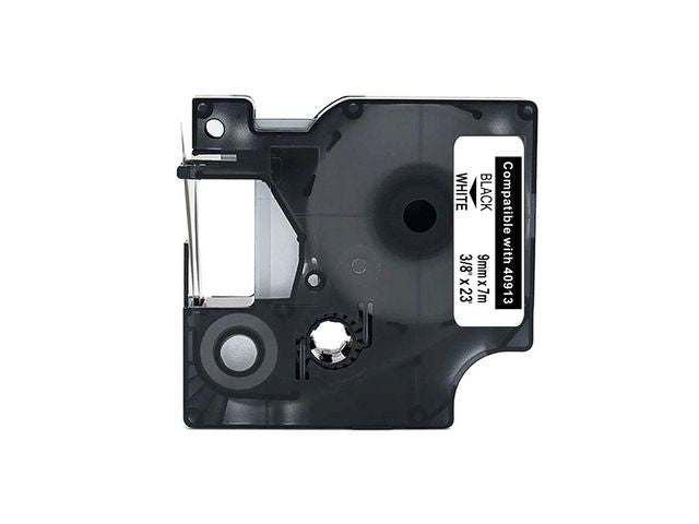 Tape 9mm svart text