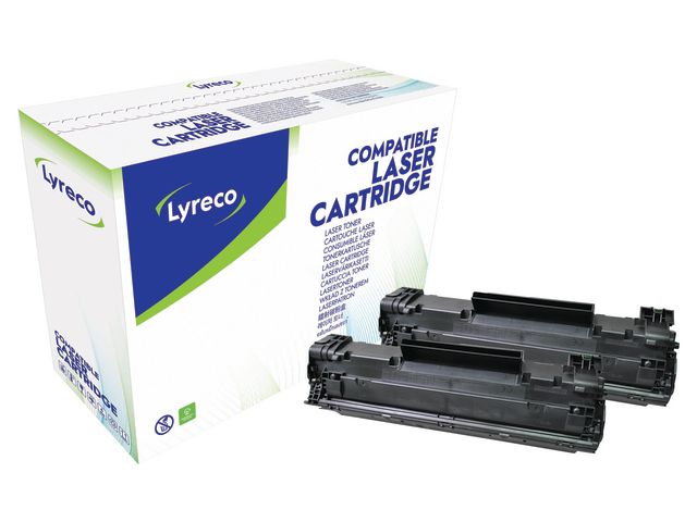 Toner LYRECO HP CE285A 1,6K svart 2/fp