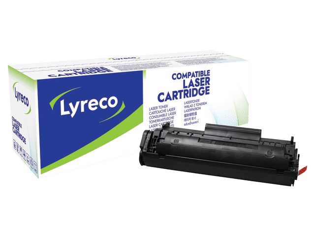 Toner LYRECO HP Q2612A 2K svart