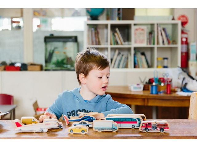 Fordon i trä 16 delar