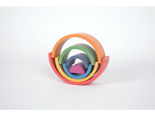 Regnbågsklossar bågar 7/fp