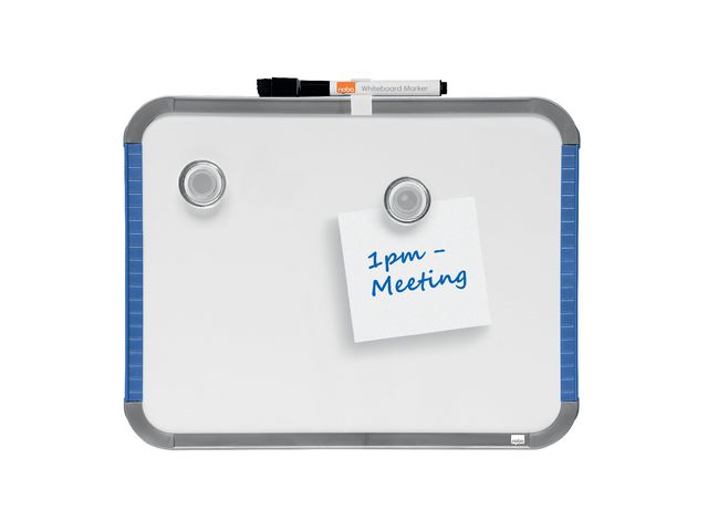 Whiteboard Slim NOBO vit 22x28cm