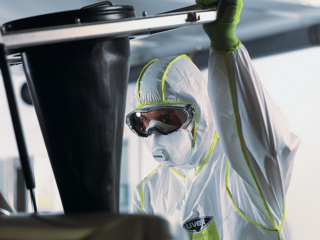 Andningsskydd UVEX C2310 FFP3 vent.15/fp