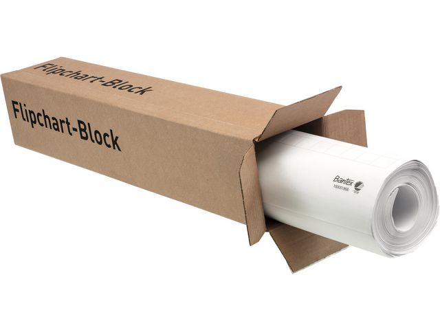 Blädderblock BANTEX 65x98cm rutat 5/fp