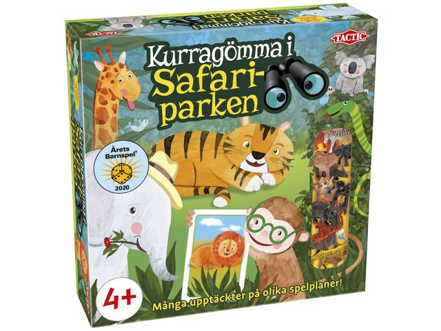 Spel Kurragömma i Safariparken från 4år