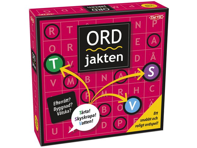 Spel Ordjakten från 8år