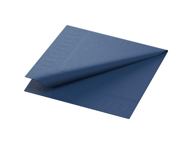 Servett 3-lags 24x24cm mörkblå 250/fp