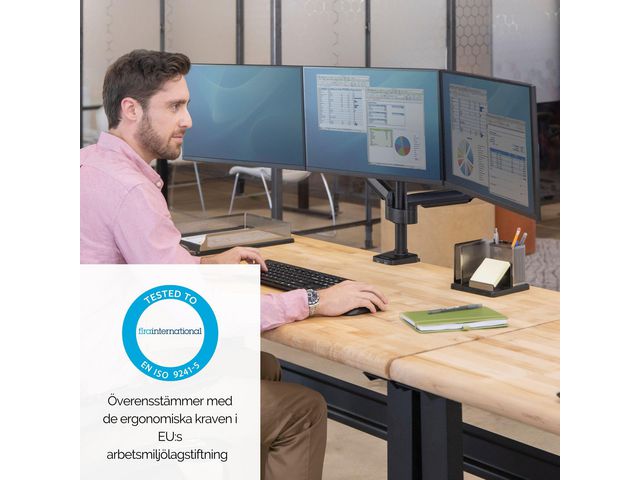 Monitorarm FELLOWES Platinum gas trippel