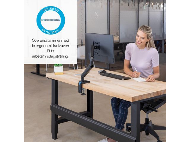 Monitorarm FELLOWES Platinum gas singel