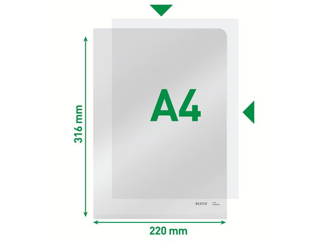 Mapp LEITZ Premium 0,15 A4 100/fp