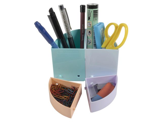 Prylställ EXACOMPTA 4 fack pastel