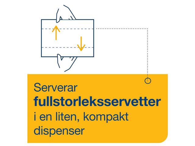 Servett TORK Xpressnap N14 natur 720/fp