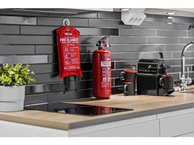 Brandsläckare NEXA 2kg pulver röd 13A