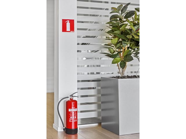 Brandsläckare NEXA 6kg pulver röd 55A