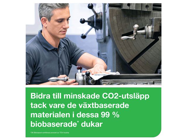 Rengöringsduk TORK W8 99% biobas. 50/fp