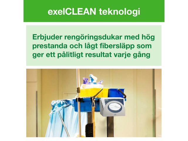 Rengöringsduk TORK W8 99% biobas. 50/fp