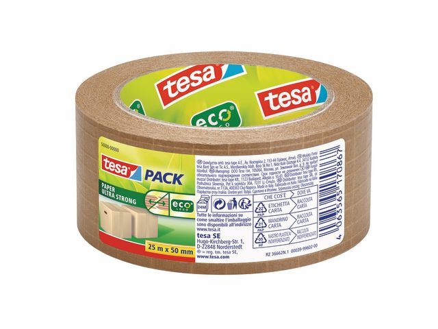 Packtejp TESA papper Ultra str. 50mmx25m
