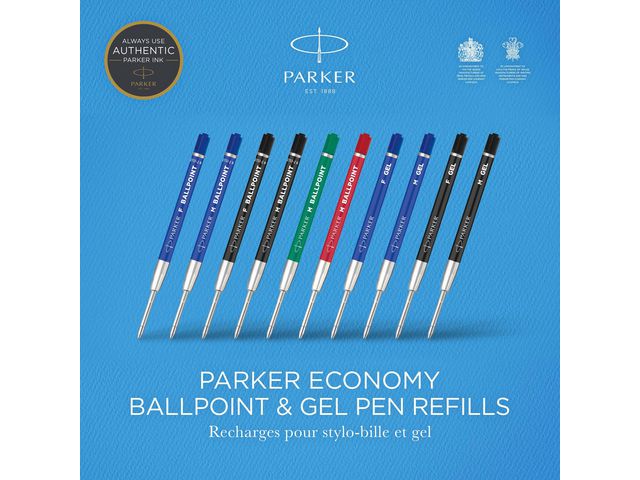 Refill PARKER Quinkflow M blå 2/fp