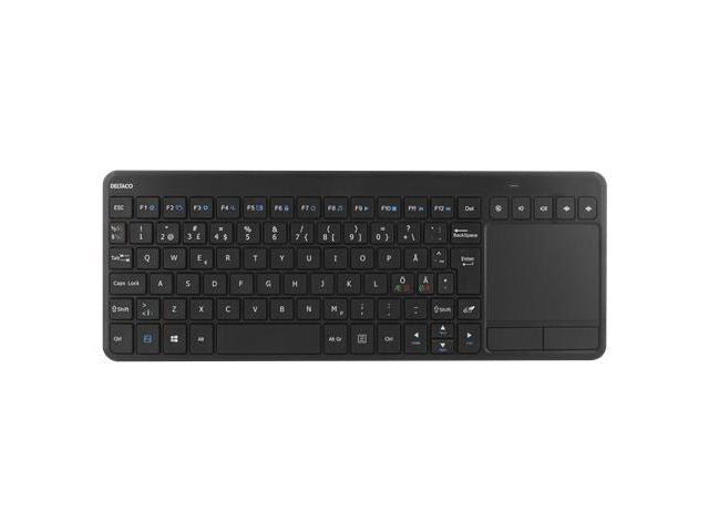 Tangentbord DELTACO Styrplatta Trådlös