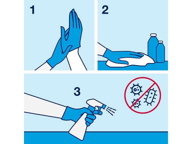 Industritork TORK Uni W1 vit 1150m