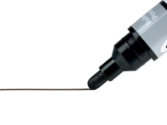 Whiteboardpenna glas NOBO sort.färg 4/fp