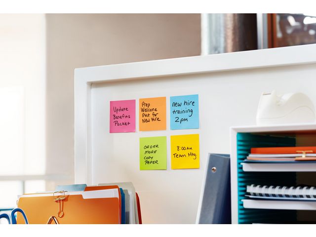 Notes POST-IT SS kub Rainbow 76x76mm