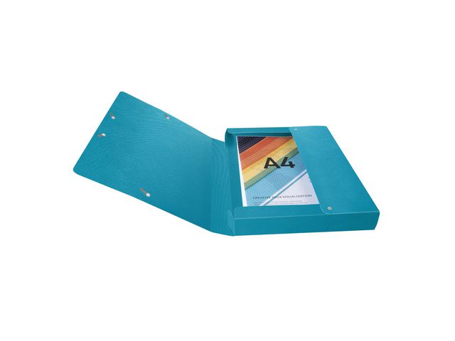 Boxmapp EXACOMPTA 40mm TEKSTO sort. FP/4