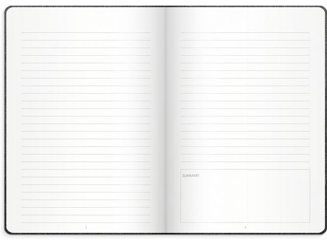 Anteckningsbok Meeting Journal - 7434