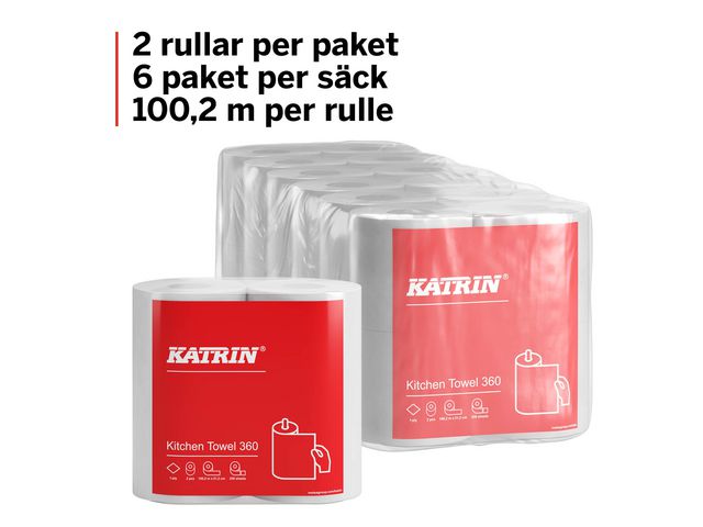 Hushållspapper KATRIN 360 12/fp