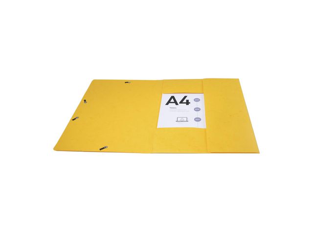 Gummibandsmapp EXACOMPTA 3-kl 425g sort.