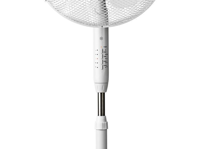 Stativfläkt NEDIS 40 cm 45W + fjärr vit