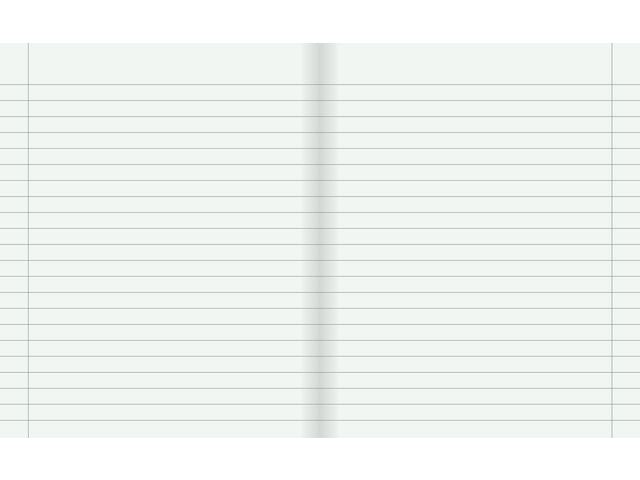 Skrivh.17x21cm linj. 8,5mm ljusgrön