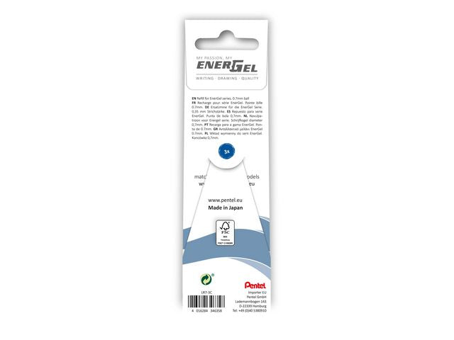 Refill Pentel LR7 Energel 0,7 blå