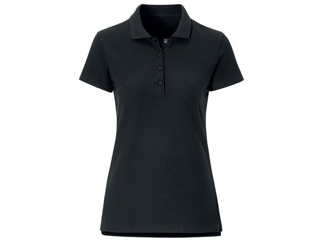 Piké Paula dam svart 3XL
