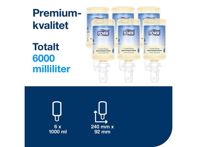 Tvål TORK S4 Odor-Control Kökstvål 1L